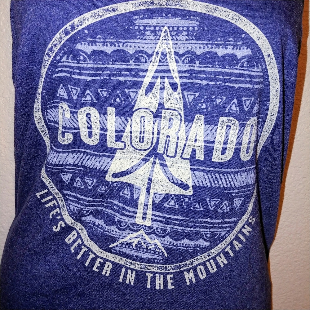 Colorado life's better in the mountains tank